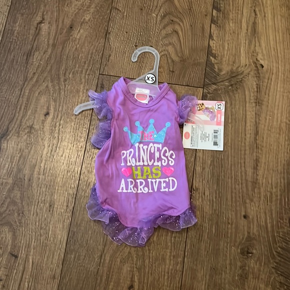 🐶 Lulu Pink “Princess Has Arrived” Tee (Girl) XS - Picture 2 of 6
